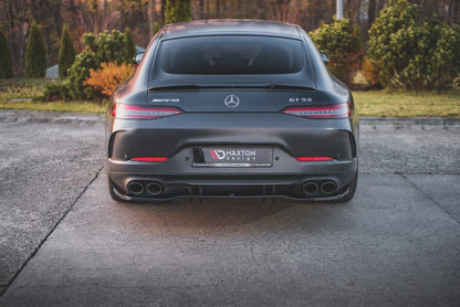 Mittlerer Diffusor Heck Ansatz DTM Look für Mercedes-AMG 53 4 Door Coupe Carbon Look