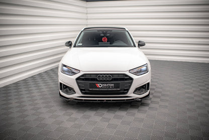 Front Ansatz V.1 für Audi A4 B9 Facelift Carbon Look