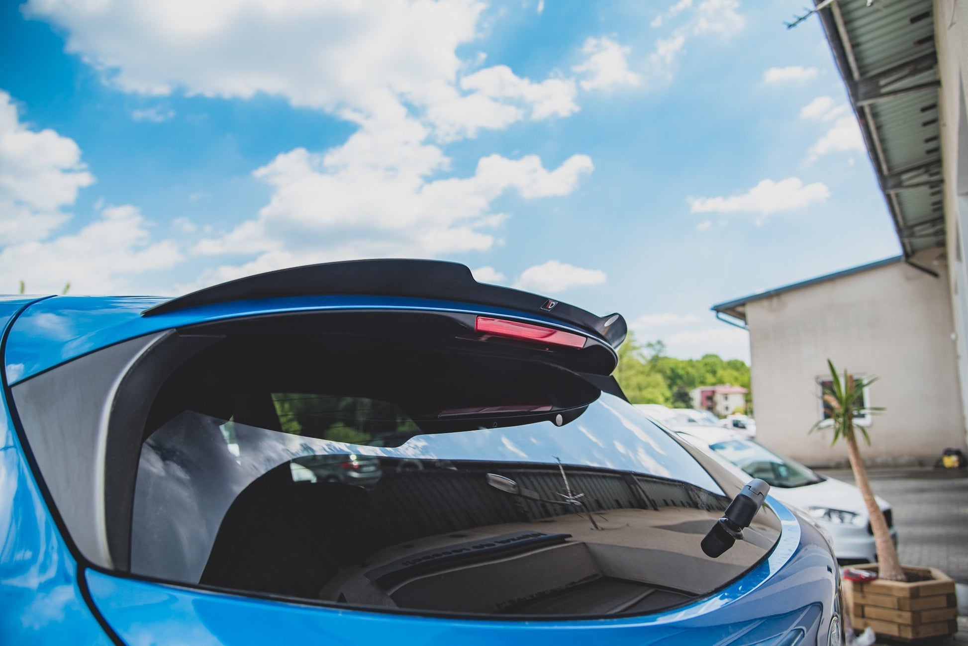 Spoiler CAP für Ford Puma schwarz matt