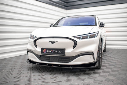 Front Ansatz V.1 für Ford Mustang Mach-E Mk1 Carbon Look