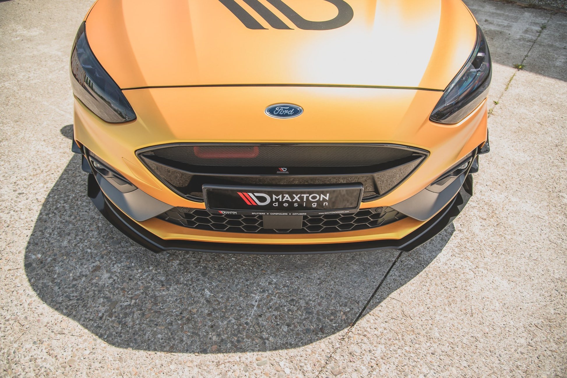 Flaps Ford Focus ST / ST-Line Mk4 schwarz Hochglanz