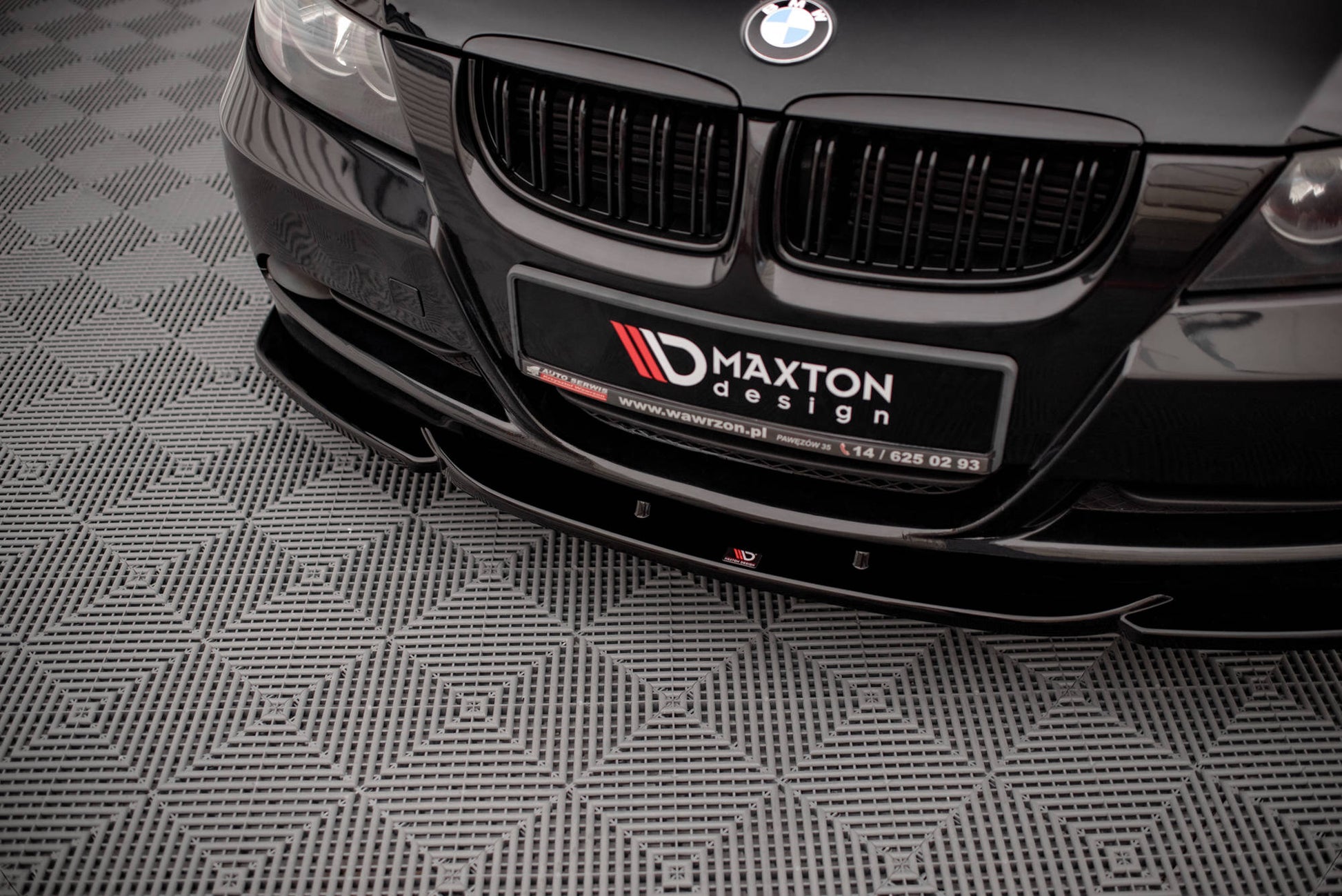 Front Ansatz V.2 für BMW 3er E90 Carbon Look