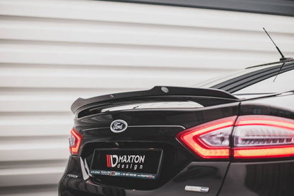 Spoiler CAP für Ford Mondeo Mk5 schwarz matt