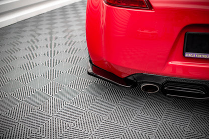 Heck Ansatz Flaps Diffusor V.2 für Nissan 370Z  schwarz matt