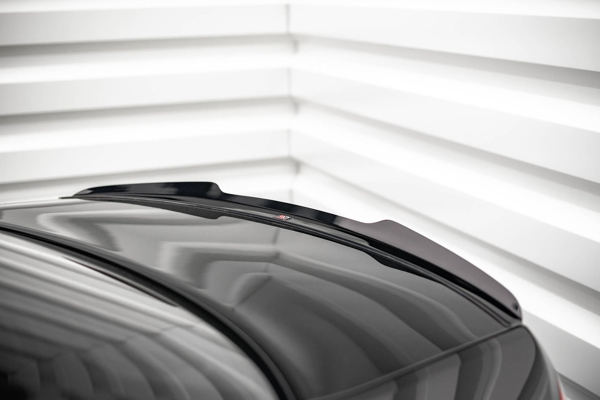 Spoiler CAP für Audi S8 D3 schwarz Hochglanz