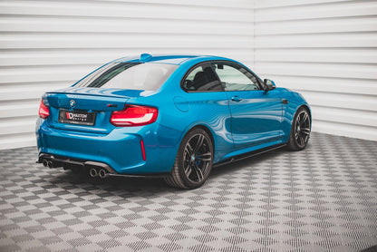 Seitenschweller Ansatz für V.2 für BMW M2 F87 Carbon Look