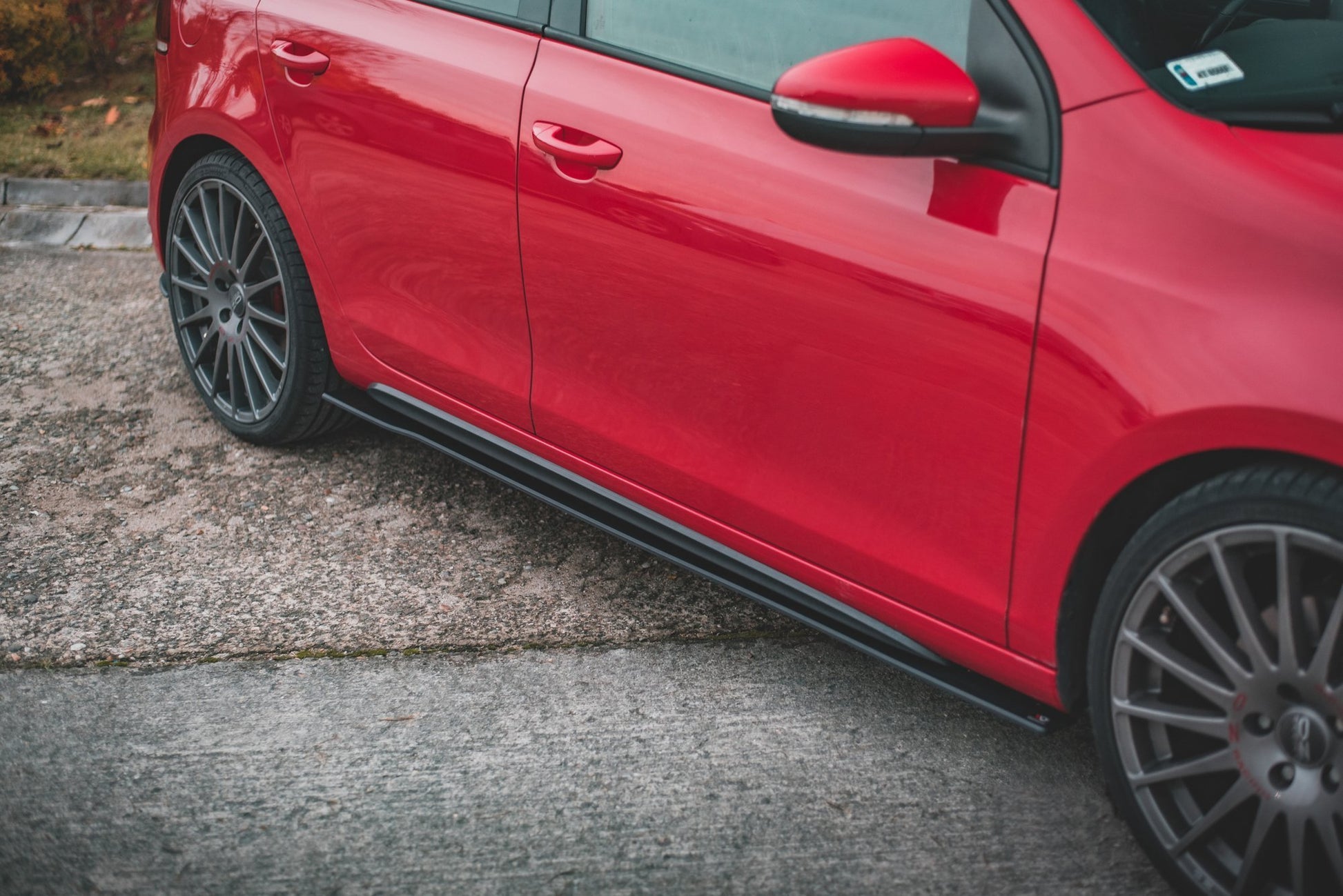 Robuste Racing Seitenschweller Ansatz für für Volkswagen Golf GTI Mk6
