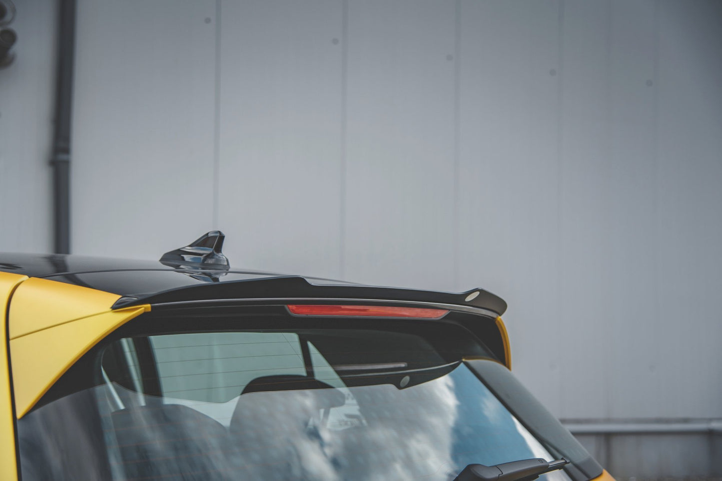 Spoiler CAP V.1 für VW Golf 8 schwarz matt
