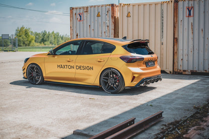 Spoiler CAP für V2 Ford Focus ST Mk4 schwarz Hochglanz