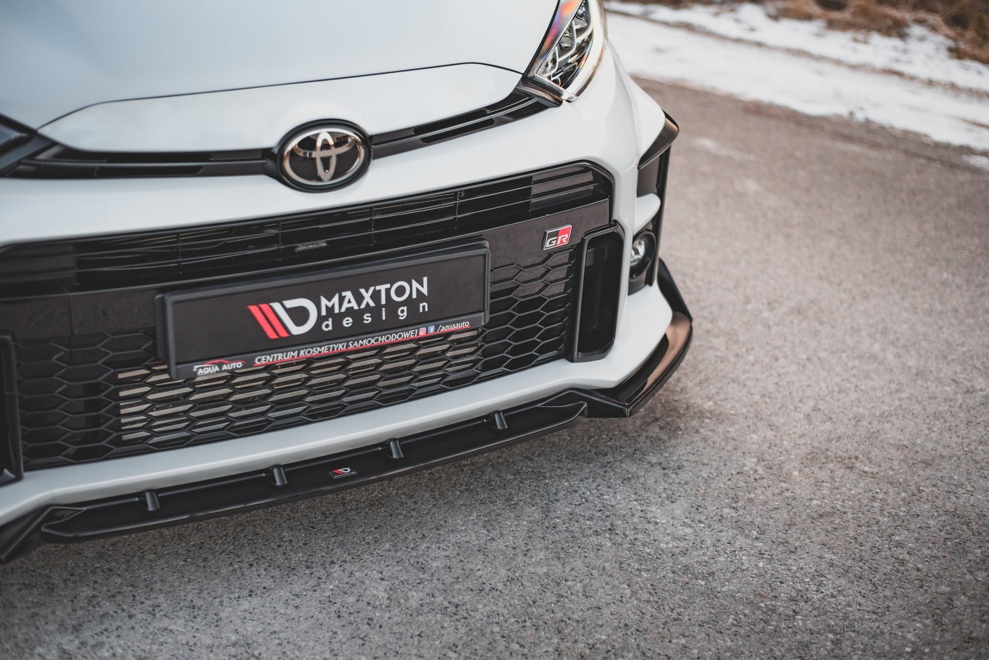 Front Ansatz +Flaps für V.2 Toyota GR Yaris Mk4