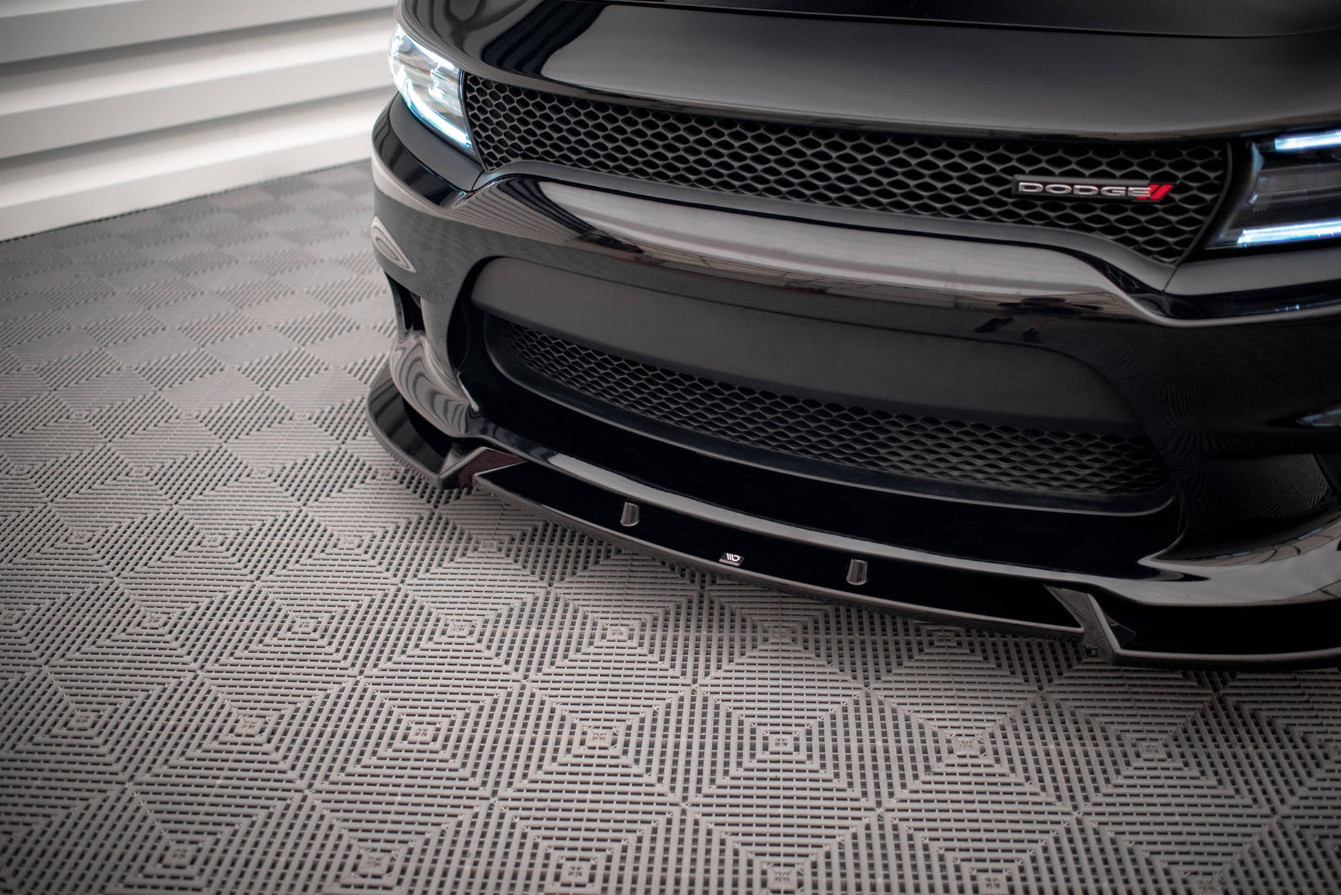 Front Ansatz V.2 für Dodge Charger SRT Mk7 Facelift Carbon Look