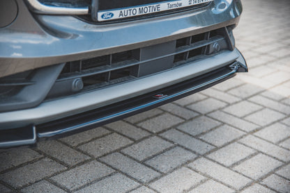 Front Ansatz für Ford Puma  schwarz Hochglanz