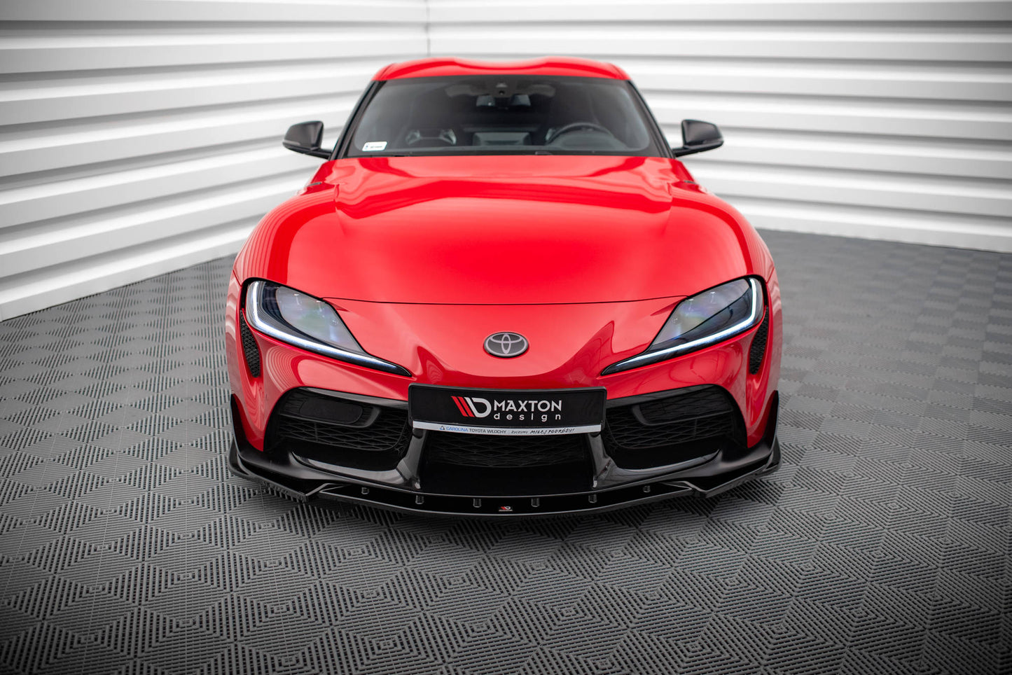 Front Ansatz V.4 für Toyota Supra Mk5 schwarz matt