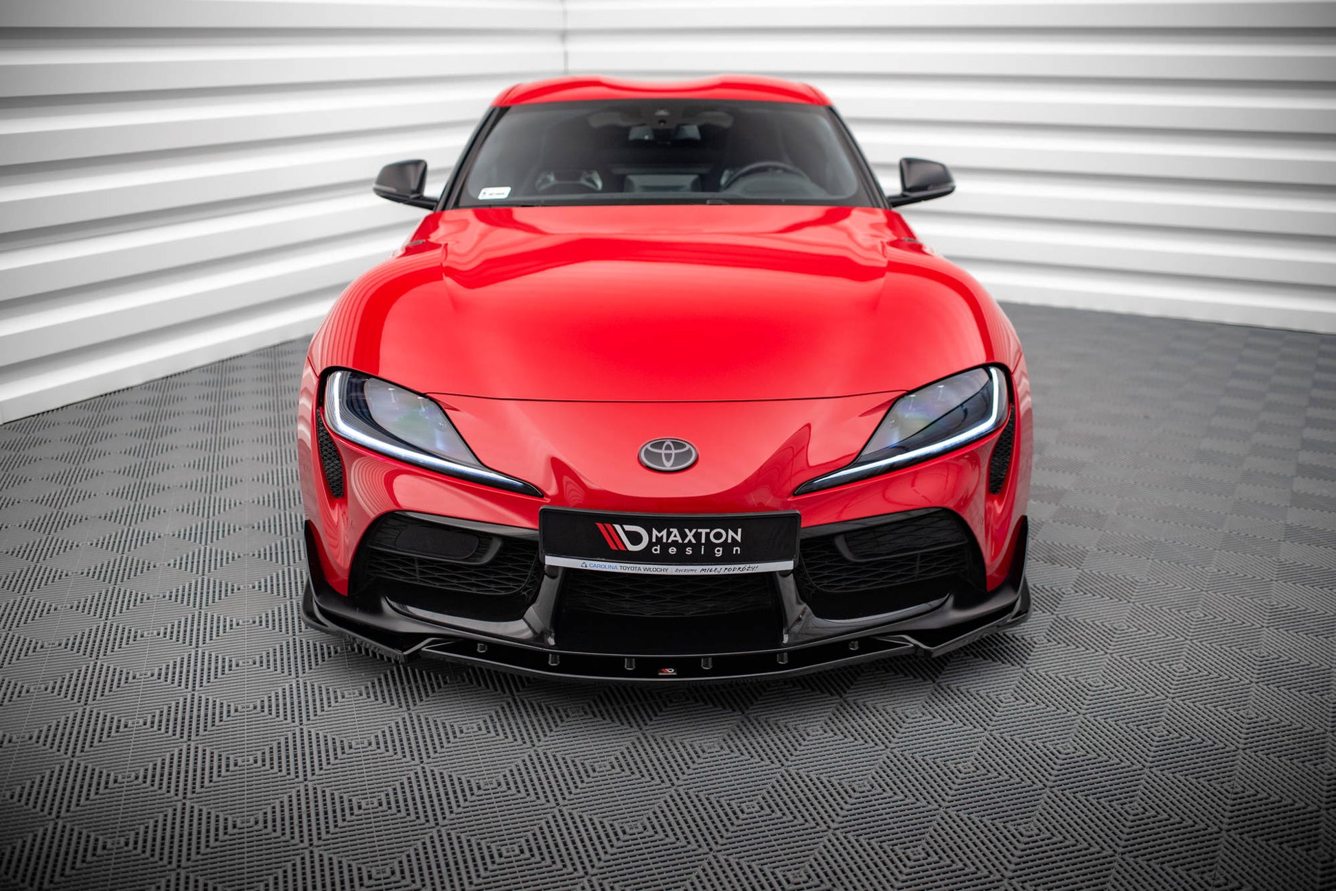 Front Ansatz V.4 für Toyota Supra Mk5 schwarz matt