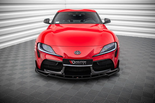 Front Ansatz V.4 für Toyota Supra Mk5 schwarz matt