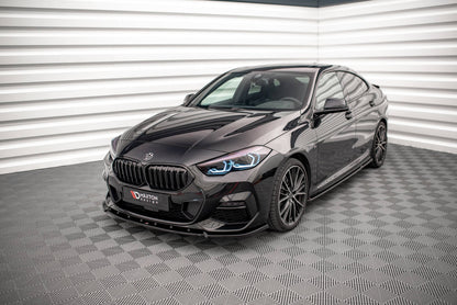 Front Ansatz V.2 für BMW 2 Gran Coupe M-Paket / M235i F44 schwarz matt