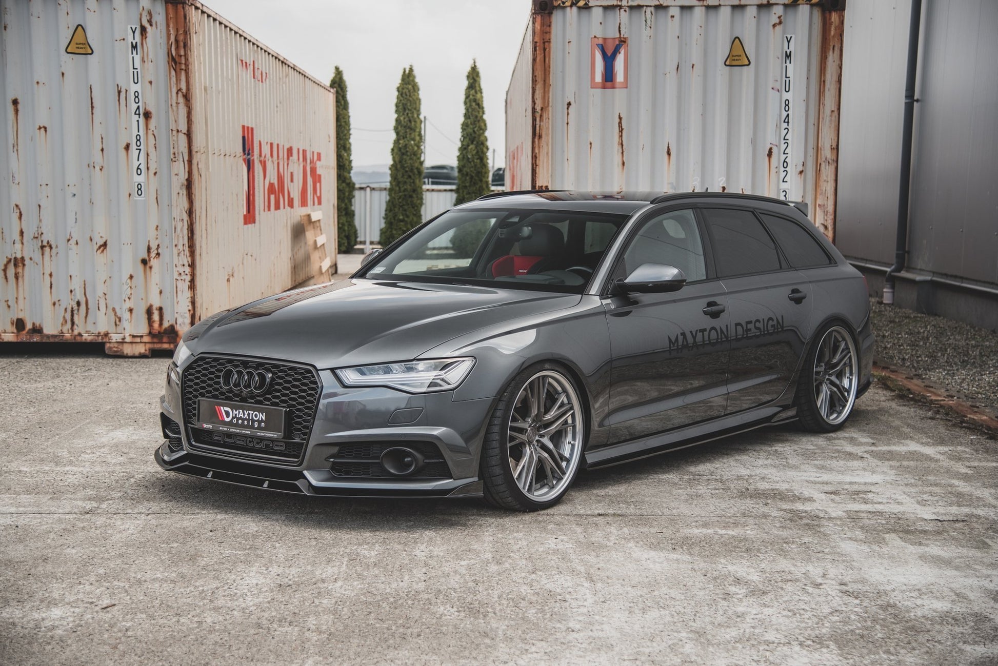 Seitenschweller Ansatz für Audi S6 / A6 S-Line C7 FL