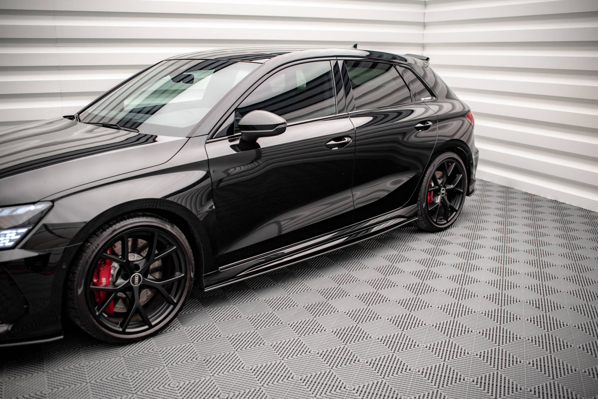 Street Pro Seitenschweller Ansatz für Audi RS3 Sportback 8Y