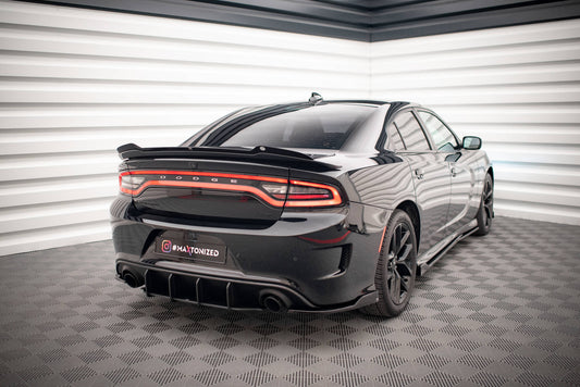 Spoiler CAP für Dodge Charger SRT Mk7 Facelift schwarz Hochglanz
