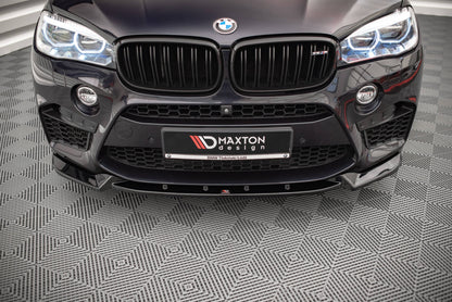 Front Ansatz V.1 für BMW X5 M F15 schwarz Hochglanz