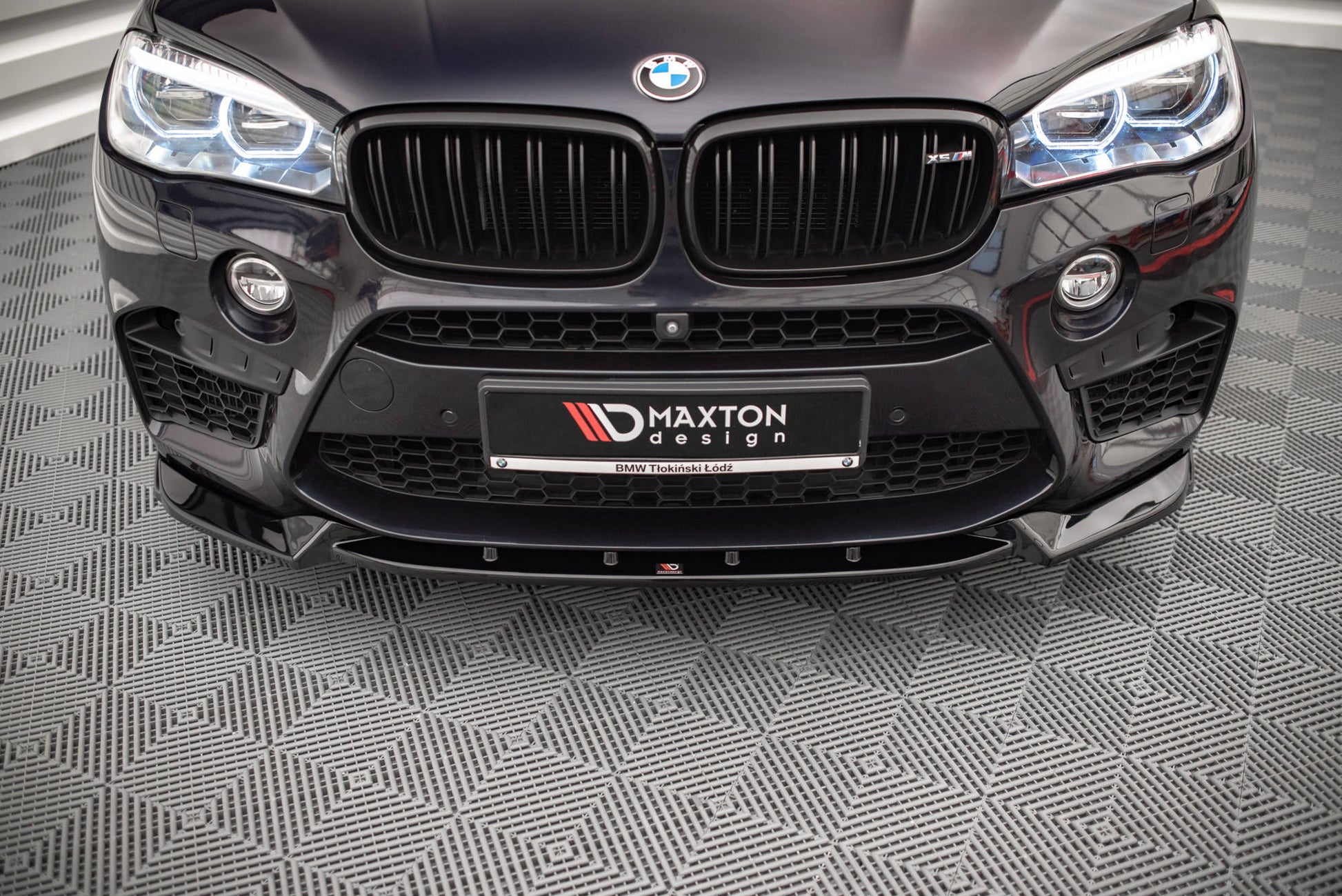 Front Ansatz V.1 für BMW X5 M F15 Carbon Look