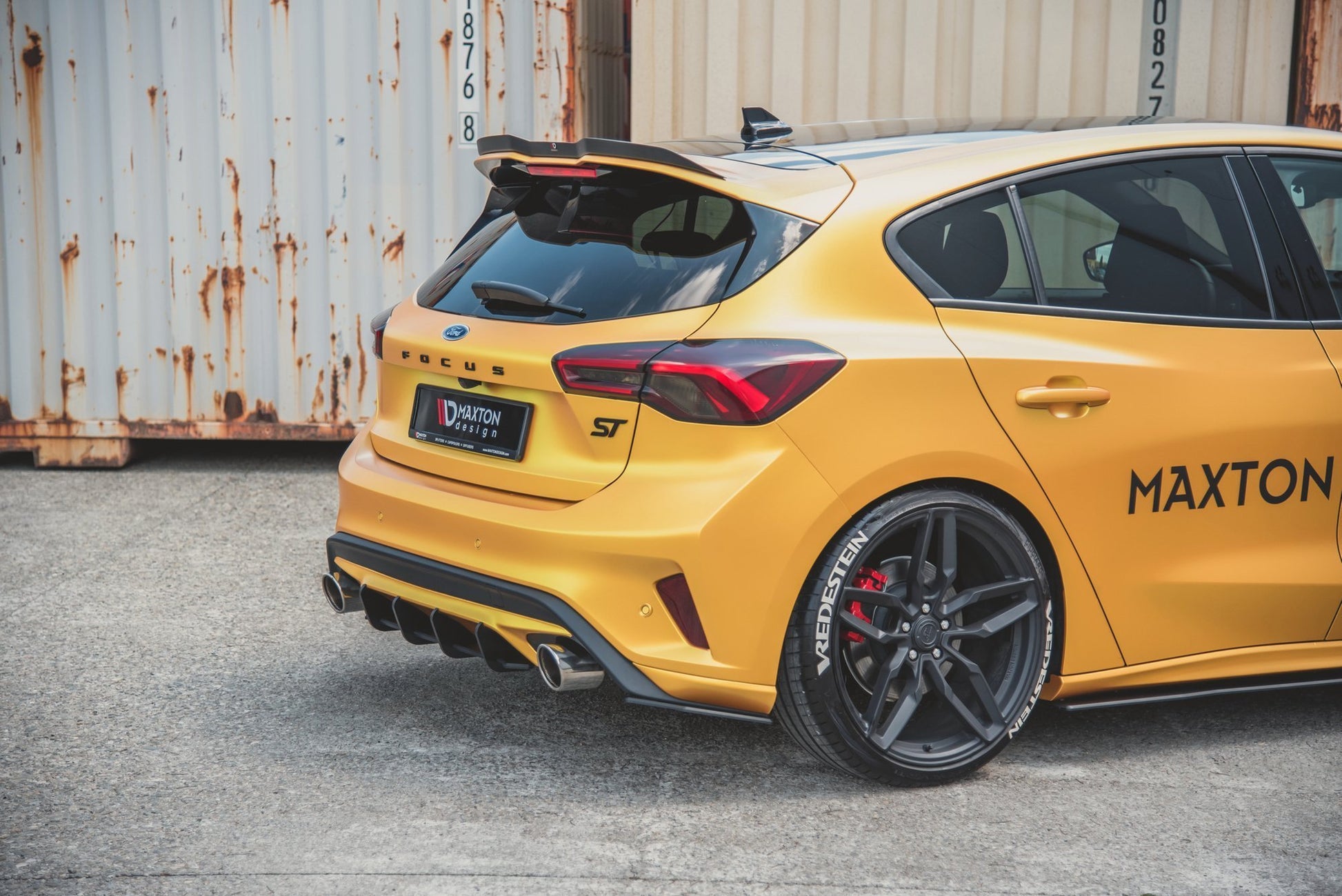Robuste Racing Heck Ansatz Flaps Diffusor für Ford Focus ST Mk4