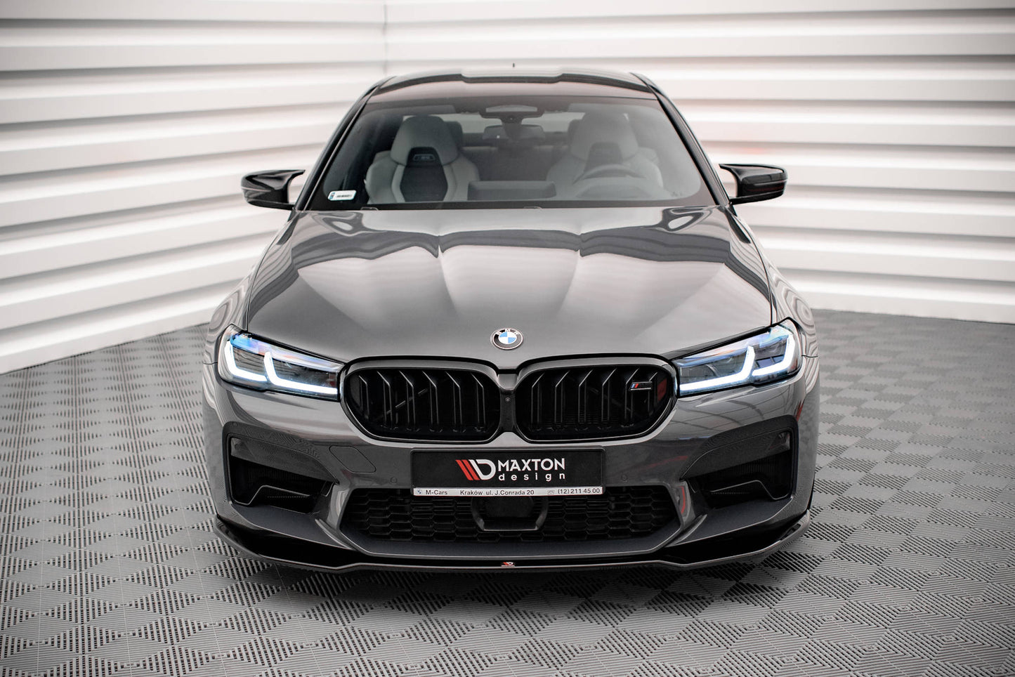 Front Ansatz V.2 für BMW M5 F90 Facelift Carbon Look