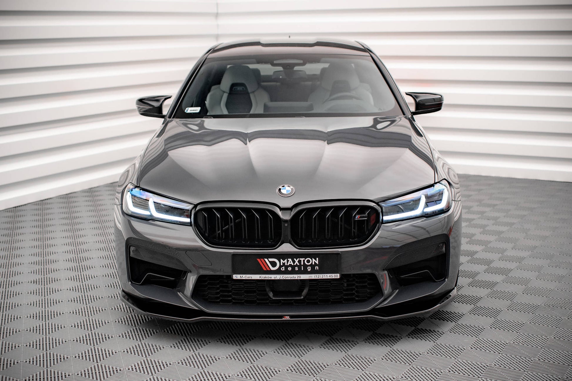 Front Ansatz V.2 für BMW M5 F90 Facelift Carbon Look