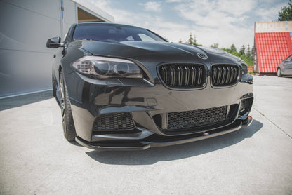 Front Ansatz V.4 für BMW 5er F10/F11 M-Paket schwarz matt
