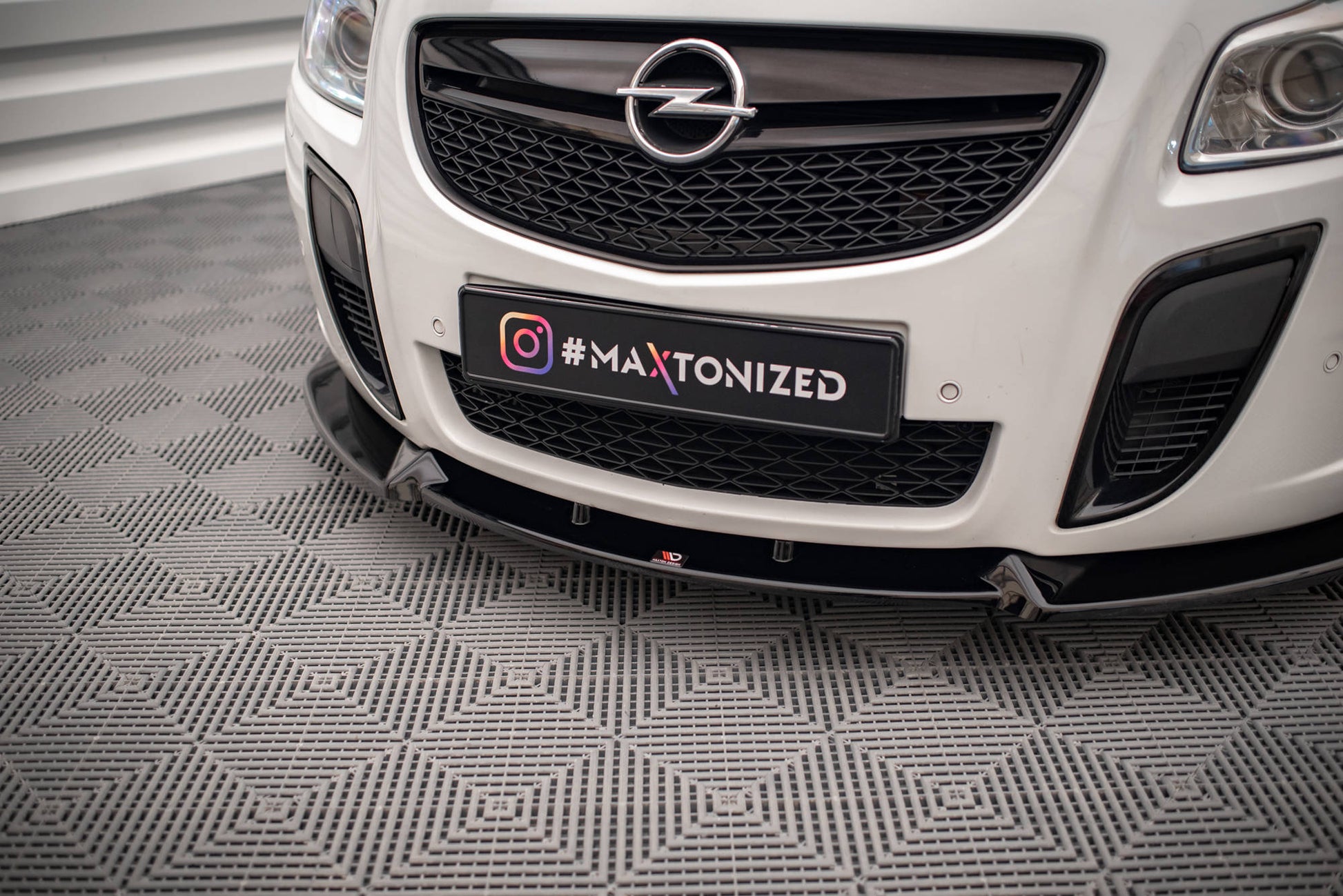 Front Ansatz V.2 für Opel Insignia OPC Mk1 Carbon Look