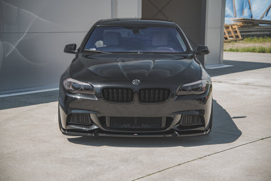 Front Ansatz V.3 für BMW 5er F10/F11 M-Paket schwarz matt