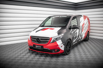 Front Ansatz V.1 für Mercedes-Benz Vito W447 Facelift Carbon Look