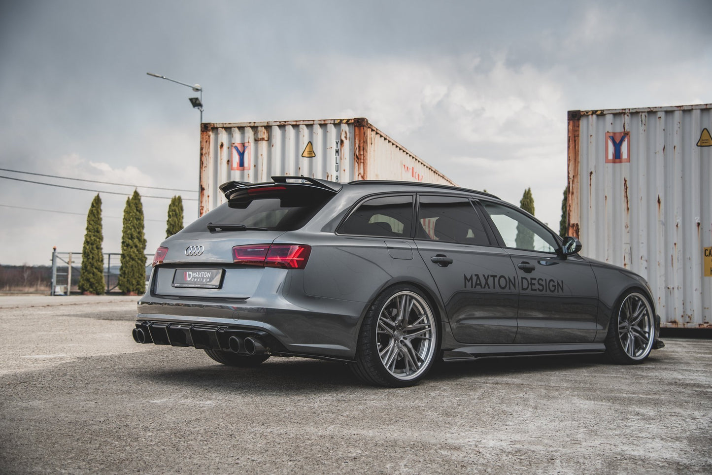Seitenschweller Ansatz für Audi S6 / A6 S-Line C7 FL
