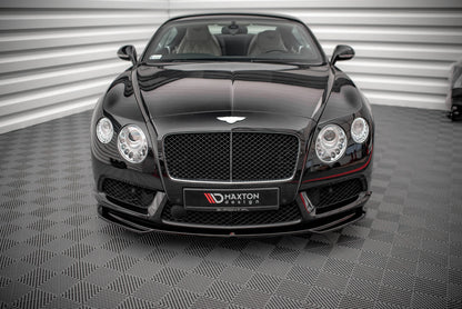 Front Ansatz V.2 für Bentley Continental GT V8 S Mk2 schwarz matt