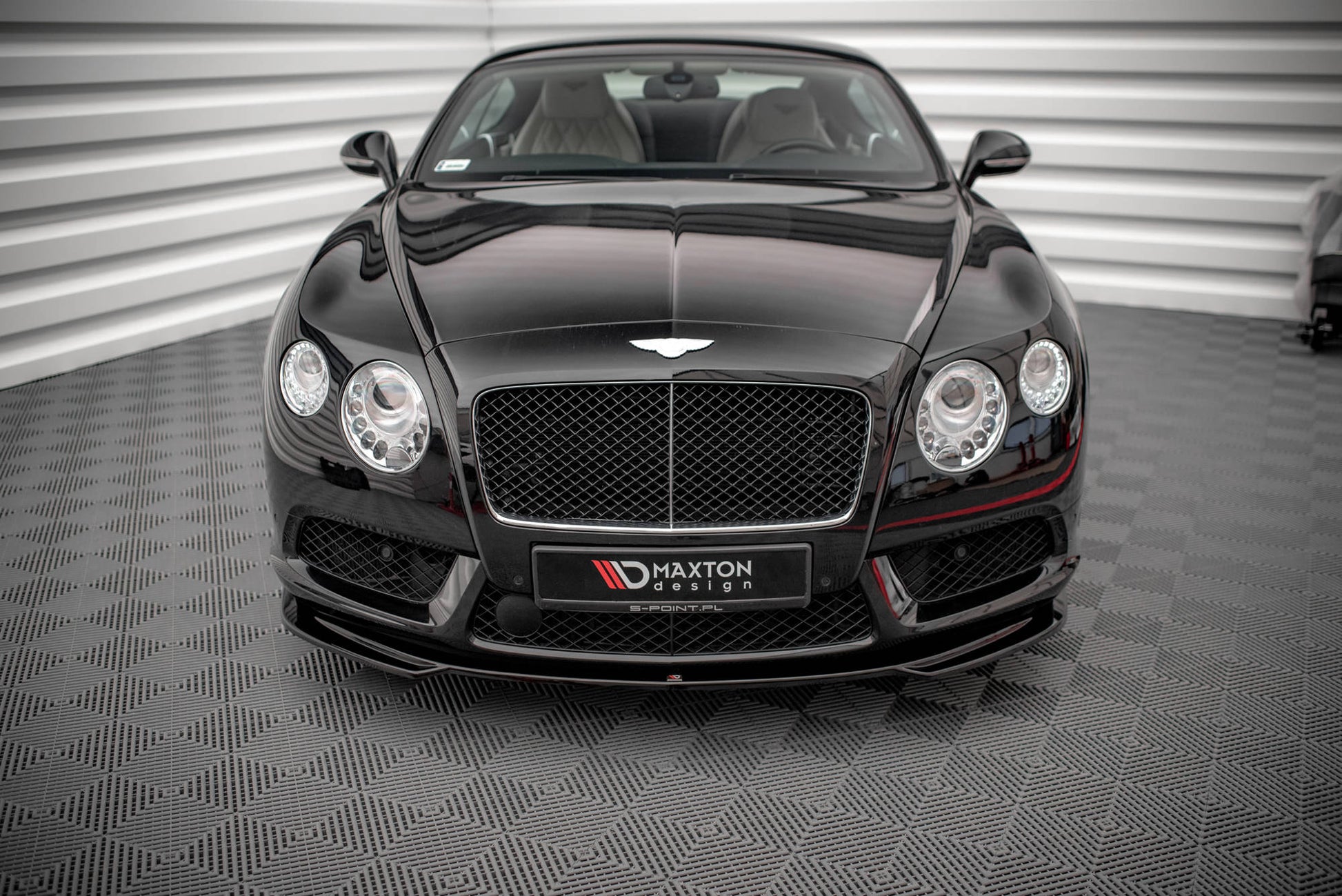 Front Ansatz V.2 für Bentley Continental GT V8 S Mk2 Carbon Look