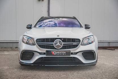 Front Ansatz V.2 für Mercedes-Benz E63 AMG Kombi/Limousine S213/W213 Carbon Look