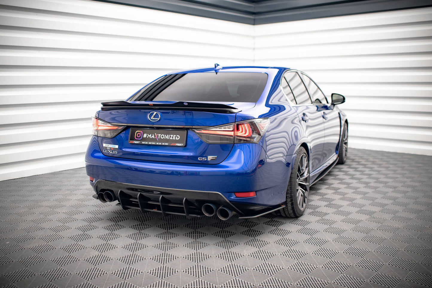 Street Pro Heckschürze für Lexus GS F Mk4 Facelift