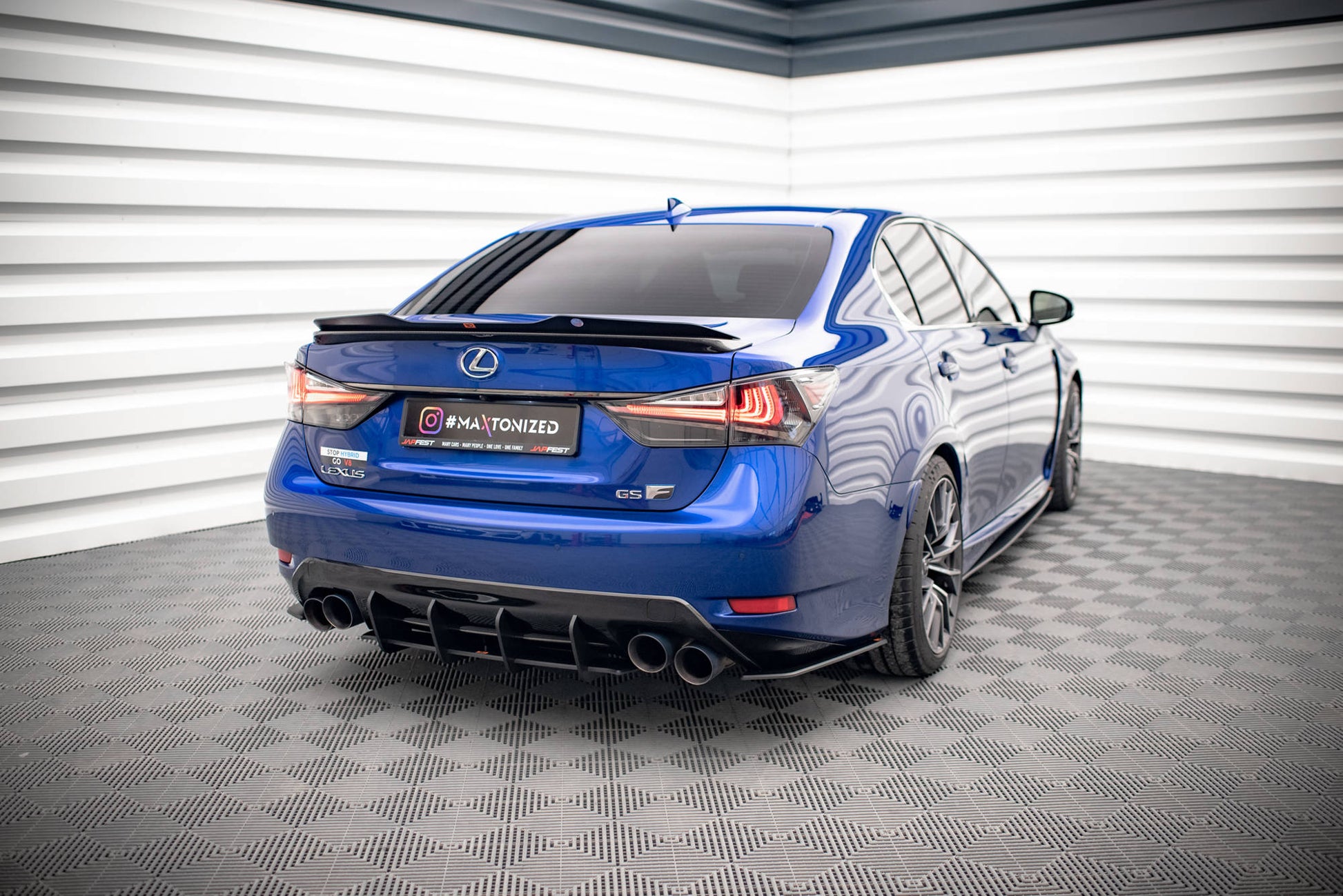 Street Pro Heckschürze für Lexus GS F Mk4 Facelift