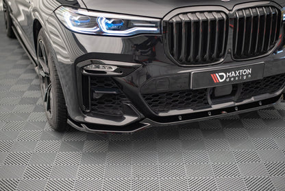 Front Ansatz V.3 für BMW X7 M G07 schwarz matt