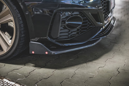 Front Ansatz +Flaps für V.1 Audi RS5 F5 Facelift