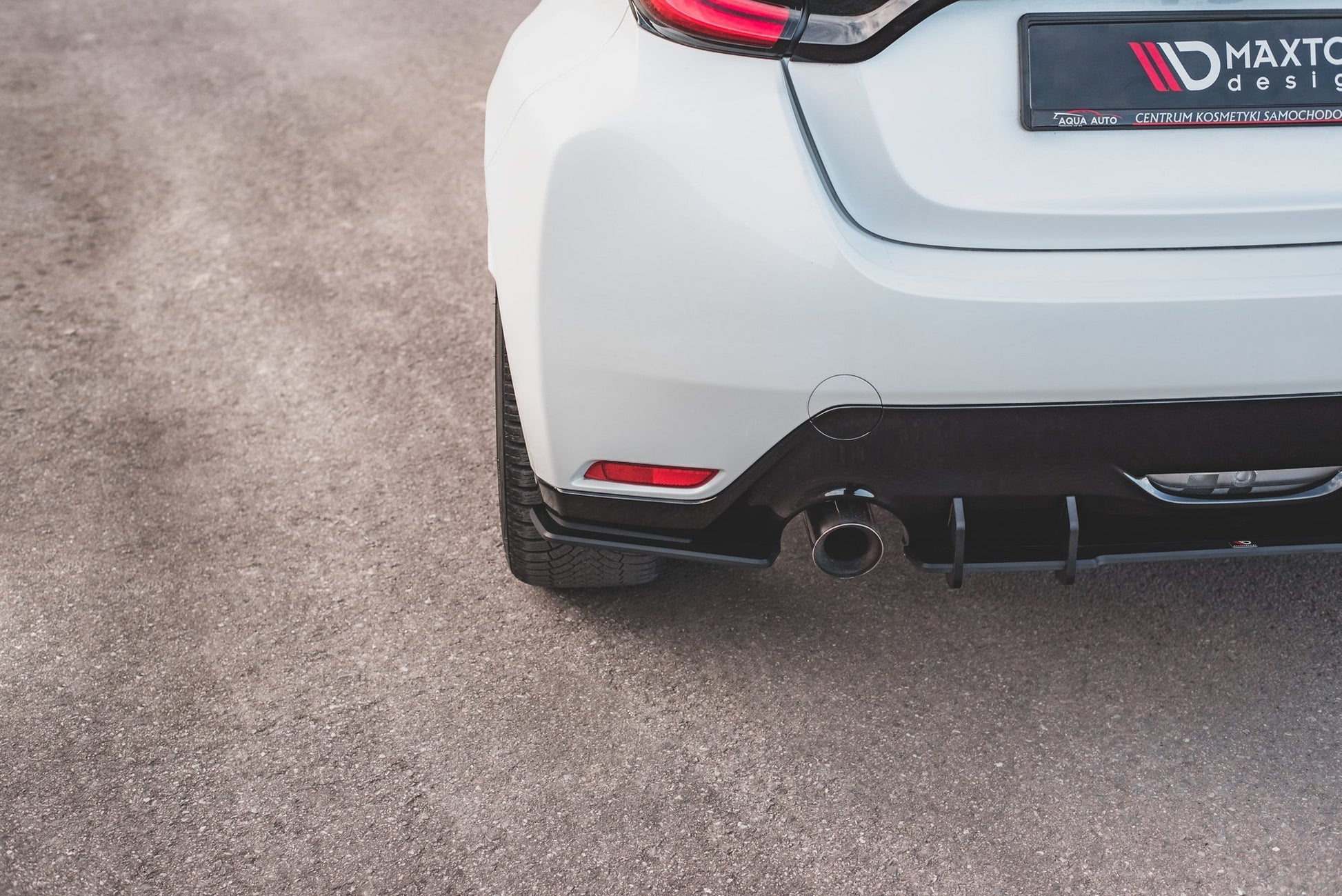 Robuste Racing Heck Ansatz Flaps Diffusor für Toyota GR Yaris Mk4