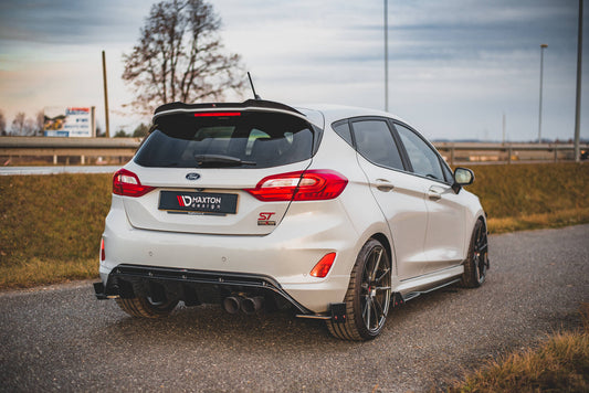 Heck Ansatz Flaps Diffusor +Flaps für V.4 Ford Fiesta ST Mk8