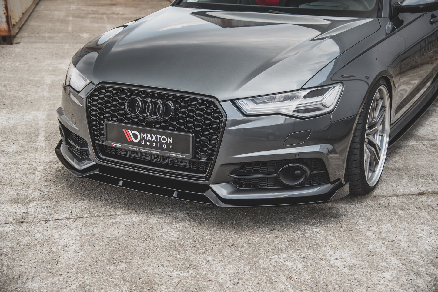Front Ansatz für Audi S6 / A6 S-Line C7 FL