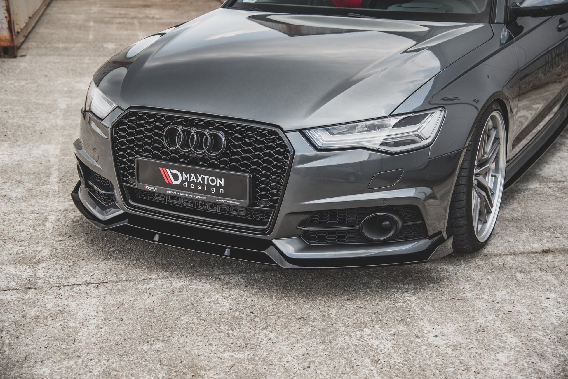 Front Ansatz für Audi S6 / A6 S-Line C7 FL