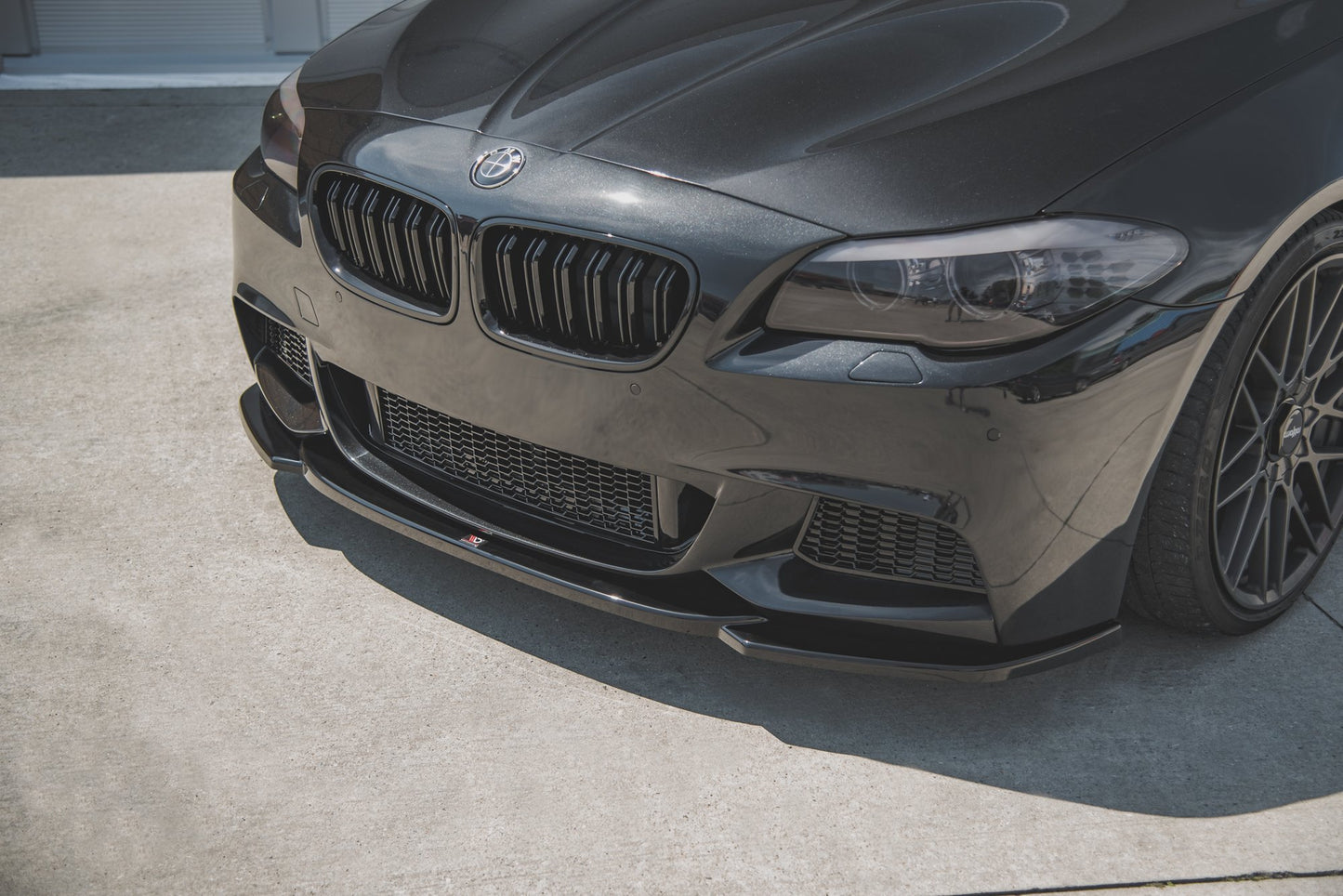 Front Ansatz V.4 für BMW 5er F10/F11 M-Paket schwarz matt