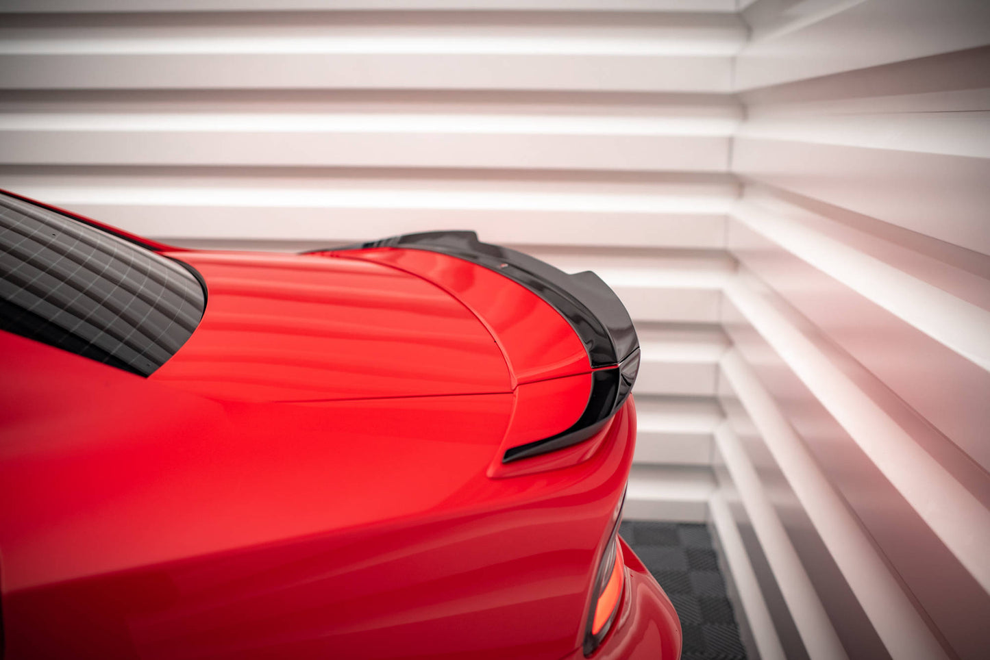 Spoiler CAP für Paket Dodge Charger RT Mk7 Facelift schwarz matt