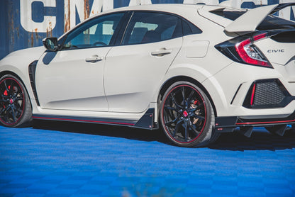 Robuste Racing Seitenschweller Ansatz für für Honda Civic X Type-R