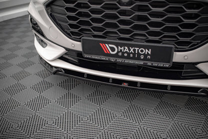 Front Ansatz für Ford Kuga ST-Line Mk3 schwarz matt