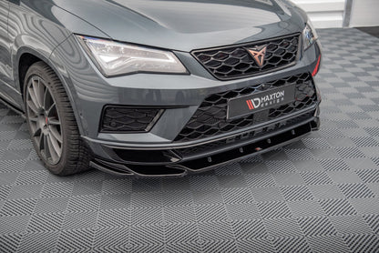 Front Ansatz V.2 für Cupra Ateca schwarz matt