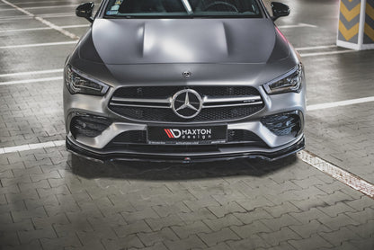 Front Ansatz V.1 für Mercedes-AMG CLA 35 Aero C118 Carbon Look